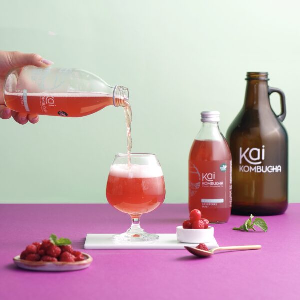 有機覆盆莓薄荷康普茶 | Organic Raspberry Mint